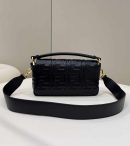 1:1 Replica Fendi Baguette Black For Women, Women's Handbags, Shoulder And Crossbody Bags 10.6in/27cm FF 8BR600A72VF15ZW