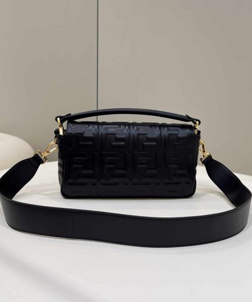 1:1 Replica Fendi Baguette Black For Women, Women's Handbags, Shoulder And Crossbody Bags 10.6in/27cm FF 8BR600A72VF15ZW