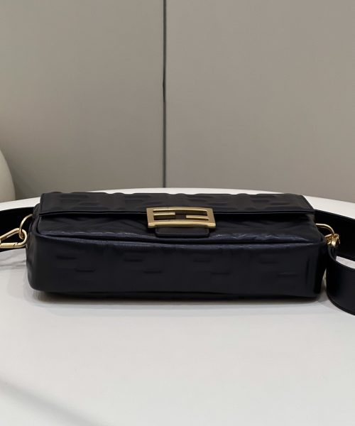 1:1 Replica Fendi Baguette Black For Women, Women's Handbags, Shoulder And Crossbody Bags 10.6in/27cm FF 8BR600A72VF15ZW