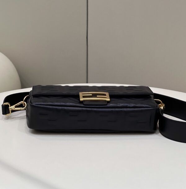 1:1 Replica Fendi Baguette Black For Women, Women's Handbags, Shoulder And Crossbody Bags 10.6in/27cm FF 8BR600A72VF15ZW