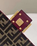 1:1 Replica Fendi Baguette Black/Blue For Women 27cm / 10.6in