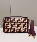 1:1 Replica Fendi Baguette Black/Blue For Women 27cm / 10.6in