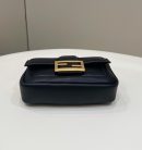 1:1 Replica Fendi Baguette Chain Black  Bag For Woman 19cm/7.5in