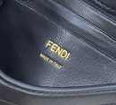 1:1 Replica Fendi Baguette Chain Black  Bag For Woman 19cm/7.5in