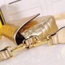 1:1 Replica Fendi Baguette Chain Midi Medium Gold Bag For Woman 26cm/10in