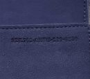 1:1 Replica Fendi Baguette Chain Midi Navy Blue FF Fabric Bag For Woman 14.5cm/6in