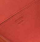 1:1 Replica Fendi Baguette Chain Midi Red FF Fabric Bag For Woman 14.5cm/6in 8BR793AHW5F1F2I