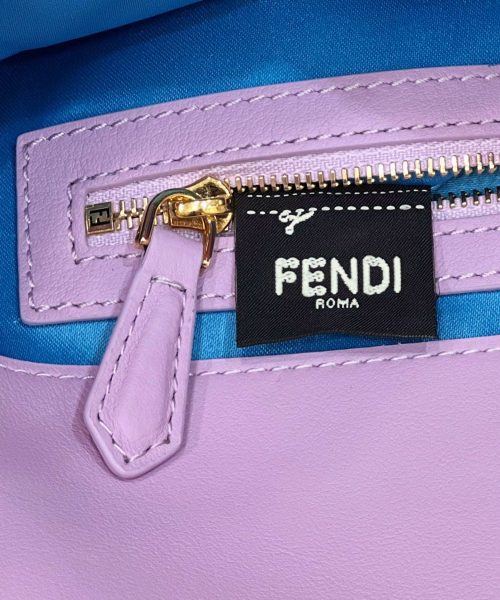 1:1 Replica Fendi Baguette Glitter Purple/Green/Light Purple/Jade Green For Women 10.6in/27cm