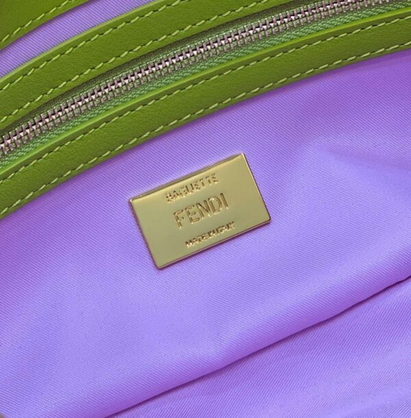 1:1 Replica Fendi Baguette Glitter Purple/Green/Light Purple/Jade Green For Women 10.6in/27cm
