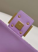 1:1 Replica Fendi Baguette Glitter Purple/Green/Light Purple/Jade Green For Women 10.6in/27cm