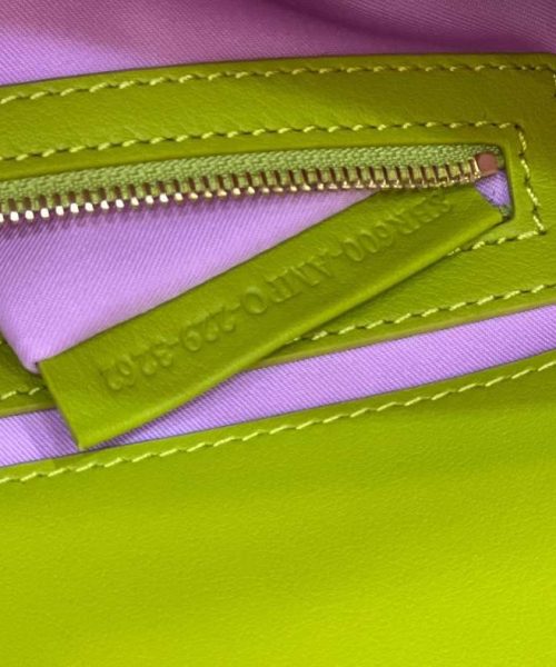 1:1 Replica Fendi Baguette Glitter Purple/Green/Light Purple/Jade Green For Women 10.6in/27cm