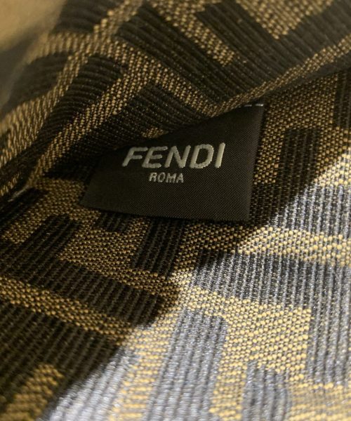 1:1 Replica Fendi Baguette Jacquard Fabric Interlace For Women, Women's Bags 10.2in/26cm FF 8BR600