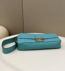 1:1 Replica Fendi Baguette Medium Mint Green Bag For Woman 27cm/10.5in 8BR600A72VF1IV6