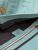 1:1 Replica Fendi Baguette Medium Mint Green Bag For Woman 27cm/10.5in 8BR600A72VF1IV6