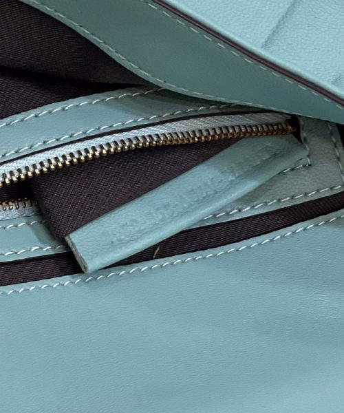 1:1 Replica Fendi Baguette Medium Mint Green Bag For Woman 27cm/10.5in 8BR600A72VF1IV6