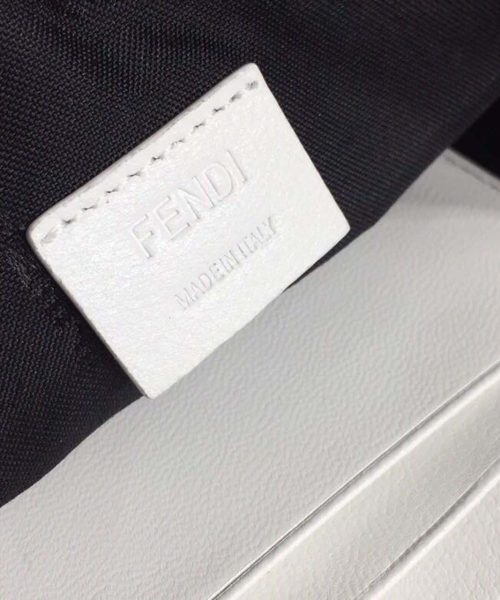 1:1 Replica Fendi Baguette Nappa White For Women, Women's Handbags, Shoulder And Crossbody Bags 7.4in/19cm FF 8BS017A72VF15AO