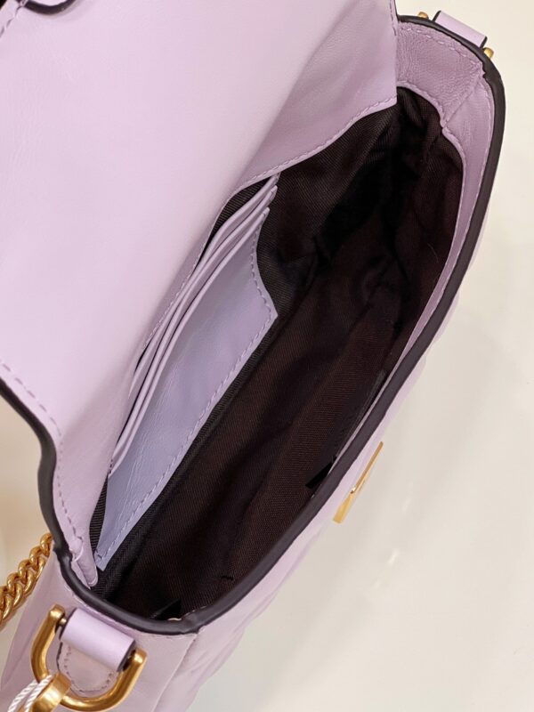 1:1 Replica Fendi Baguette Purple For Women, Women's Handbags, Shoulder And Crossbody Bags 7.5in/19cm FF 8BS017