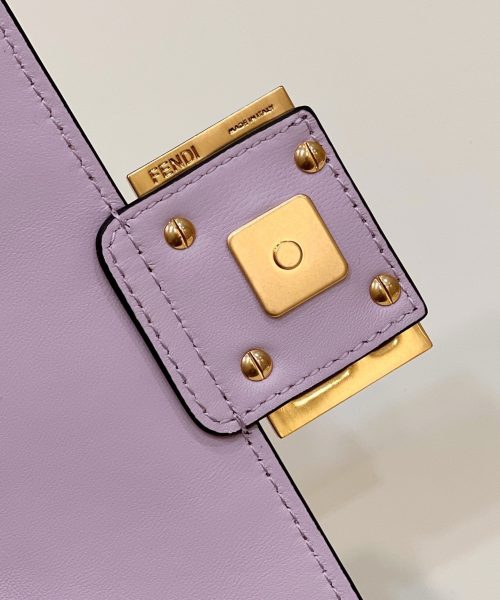1:1 Replica Fendi Baguette Purple For Women, Women's Handbags, Shoulder And Crossbody Bags 7.5in/19cm FF 8BS017