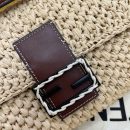 1:1 Replica Fendi Baguette Woven Straw Red For Women, Women's Handbags, Shoulder And Crossbody Bags 10.2in/26cm FF