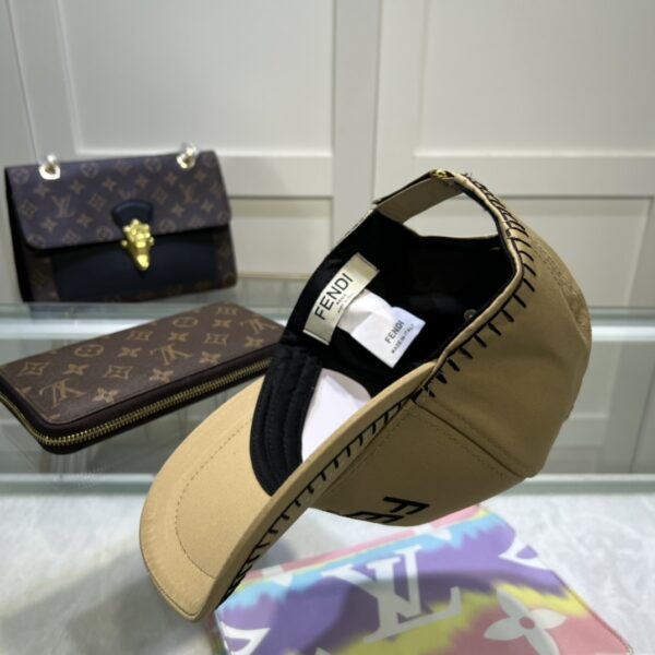 Fendi Baseball Cap Beige Fendi Cap