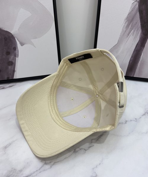 Fendi Baseball Cap Beige Fendi Cap