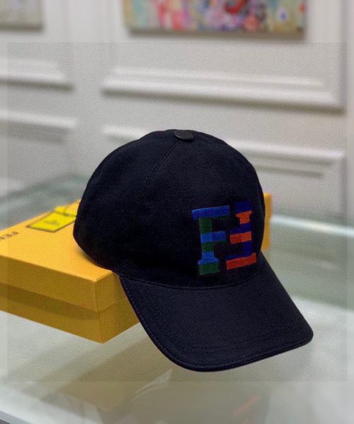 Fendi Baseball Cap Black Fendi Cap