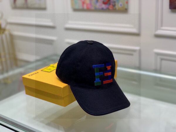 Fendi Baseball Cap Black Fendi Cap