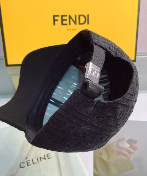 Fendi Baseball Cap Black Fendi Cap