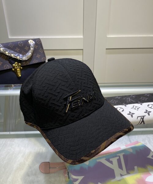 Fendi Baseball Cap Black Fendi Cap