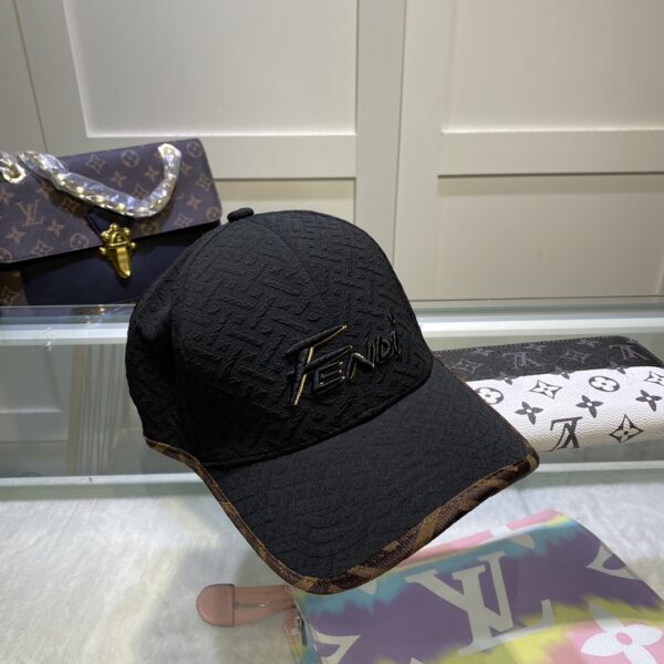 Fendi Baseball Cap Black Fendi Cap