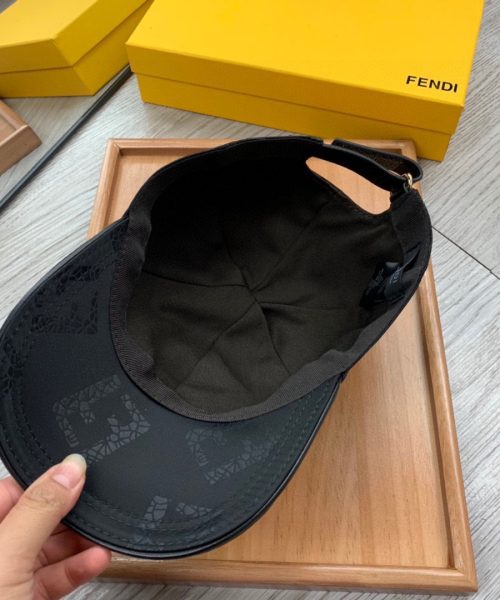 Fendi Baseball Cap Black Fendi Cap