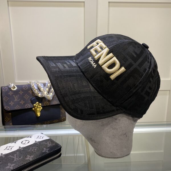 Fendi Baseball Cap Black Fendi Cap