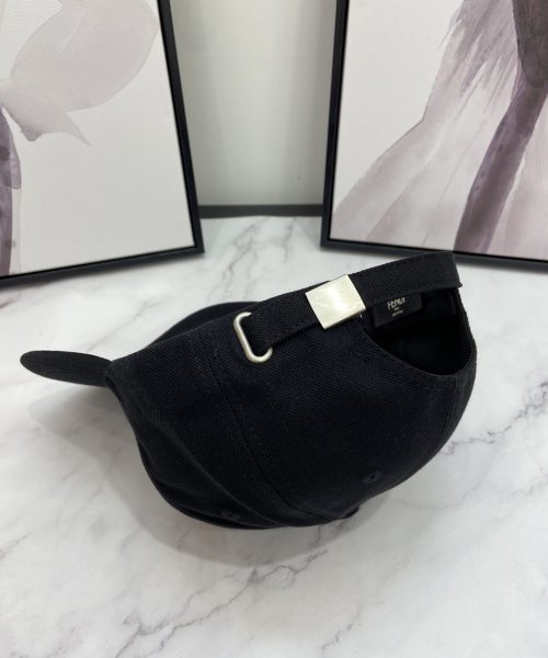 Fendi Baseball Cap Black Fendi Cap
