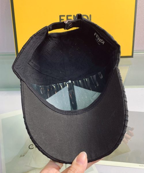Fendi Baseball Cap Black Fendi Cap