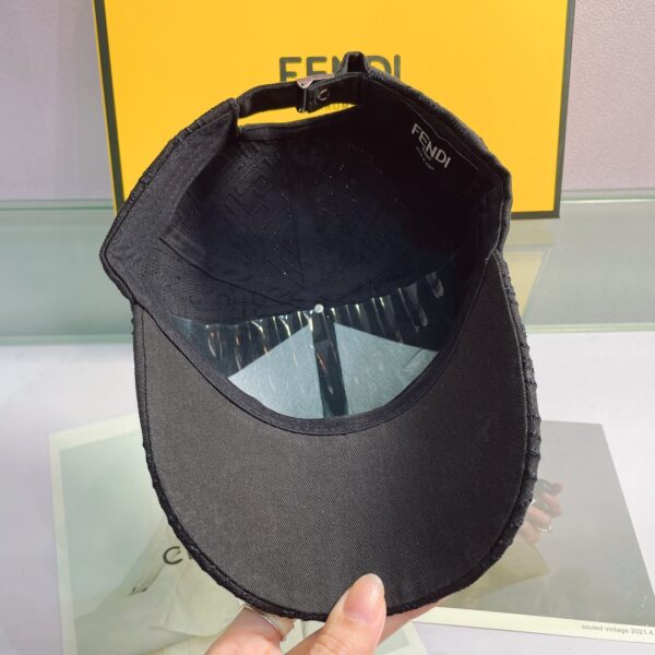 Fendi Baseball Cap Black Fendi Cap