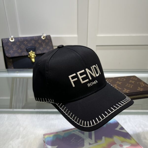 Fendi Baseball Cap Black Fendi Cap