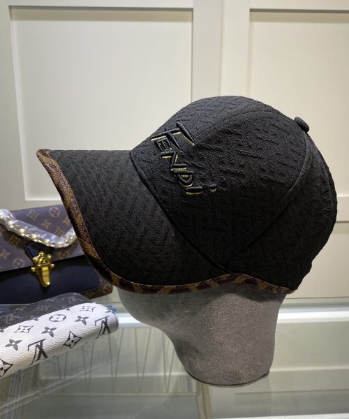 Fendi Baseball Cap Black Fendi Cap