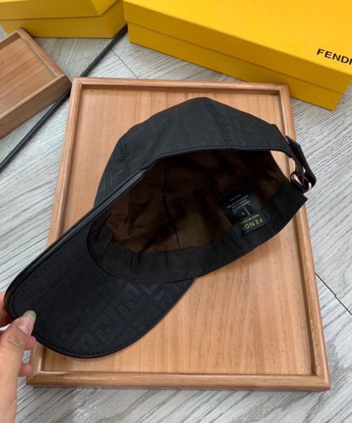 Fendi Baseball Cap Black Fendi Cap