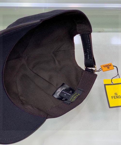 Fendi Baseball Cap Black Fendi Cap