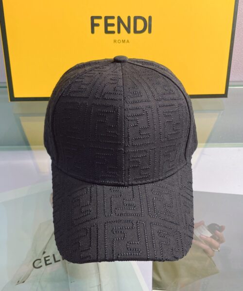 Fendi Baseball Cap Black Fendi Cap