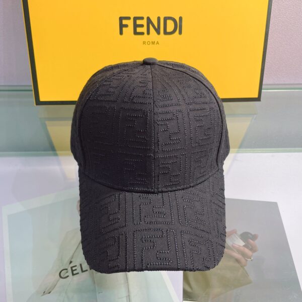 Fendi Baseball Cap Black Fendi Cap
