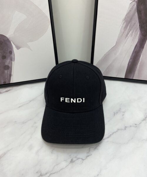 Fendi Baseball Cap Black Fendi Cap