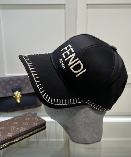 Fendi Baseball Cap Black Fendi Cap