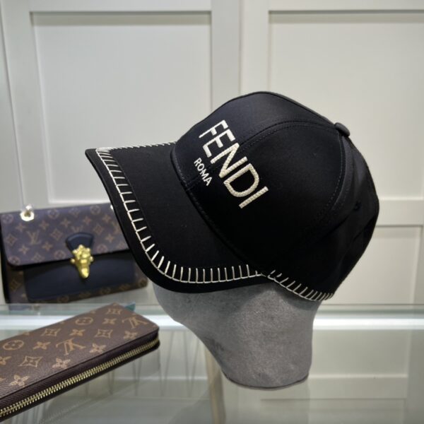 Fendi Baseball Cap Black Fendi Cap