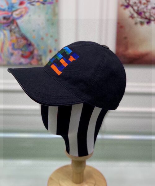Fendi Baseball Cap Black Fendi Cap