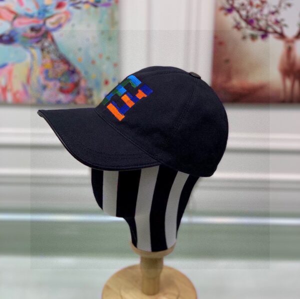 Fendi Baseball Cap Black Fendi Cap