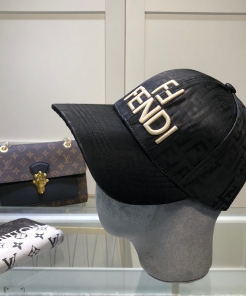 Fendi Baseball Cap Black Fendi Cap