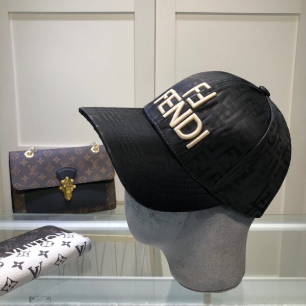 Fendi Baseball Cap Black Fendi Cap