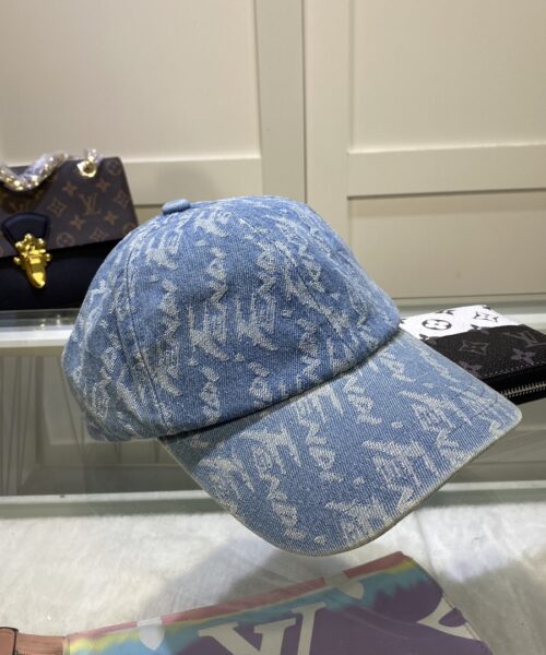 Fendi Baseball Cap Blue Fendi Cap