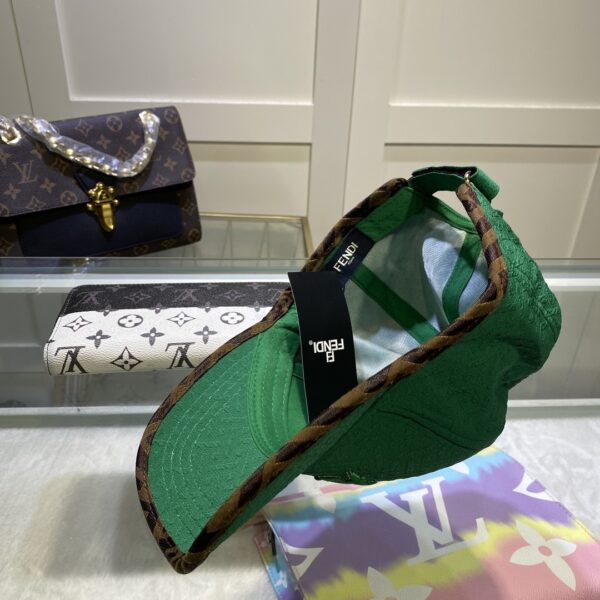 Fendi Baseball Cap Green Fendi Cap